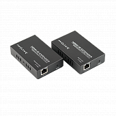 AVCLINK HT-200 комплект передатчик и приемник HDMI по IP. Вход/Выход передатчика: 1 x HDMI/1 x RJ45. Вход/Выход приемника: 1 x RJ45/1 x HDMI. Максимальное разрешение: 1080p@60Гц . Максимальное расстояние: 200 м (CAT6), 120 м (CAT5E). Категория кабеля