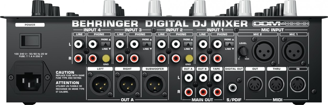 Behringer DDM 4000 Digital PRO Mixer DJ-пульт