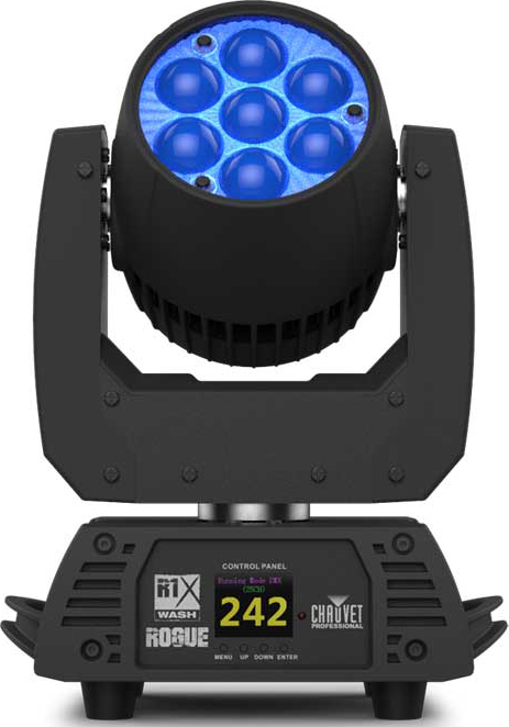 Chauvet-Pro Rogue R1X Wash светодиодный прожектор с полным движением типа WASH. 7х25Вт RGBW