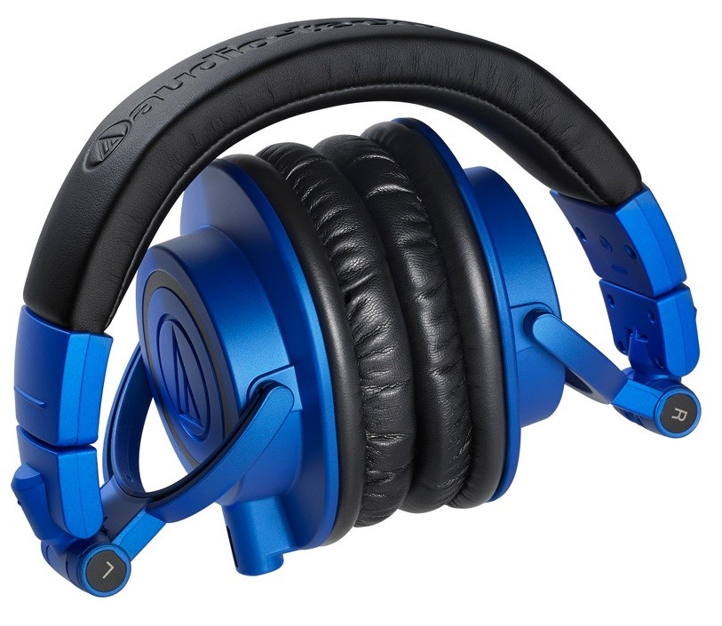 Audio-Technica ATH-M50XBB студийные мониторные наушники цвет "чёрный + синий"