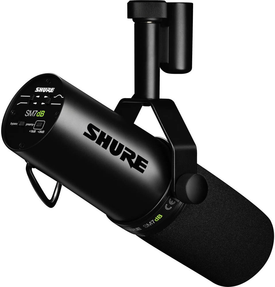 Shure SM7DB динамический студийный микрофон с предусилителем (телевидение и радиовещание)