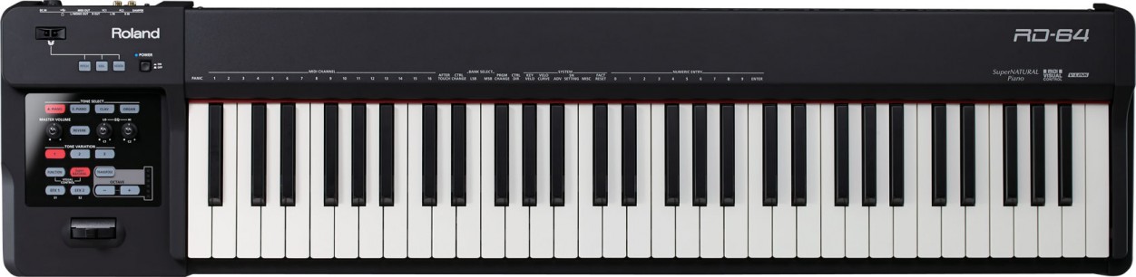 Roland RD64 сценическое цифровое пианино, 64 клавиши Ivory Feel-G
