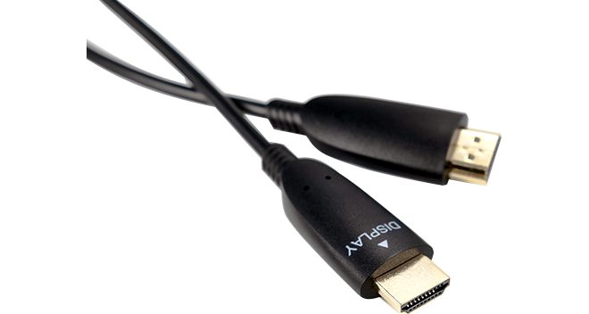 Prestel HH21-MM025 кабель гибридный оптический HDMI 2.1, 8K, литые разъемы, 25 метров