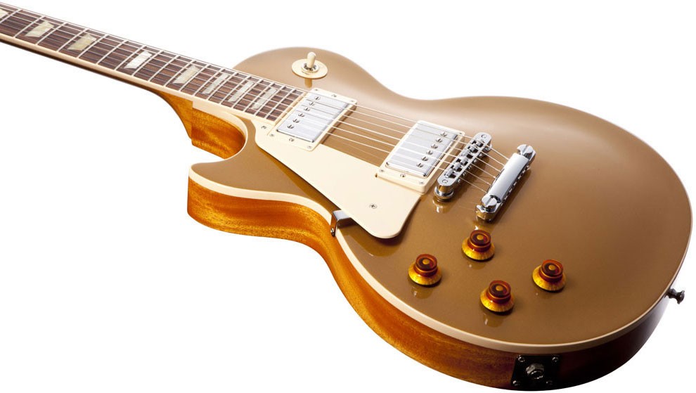 Gibson Les Paul Standard 2013 Gold Top электрогитара с кейсом