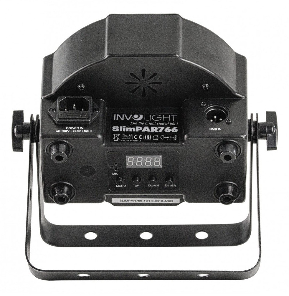 Involight SlimPAR766 светодиодный прожектор 7 x 6Вт, RGBWA/UV 6-в-1 мультичип