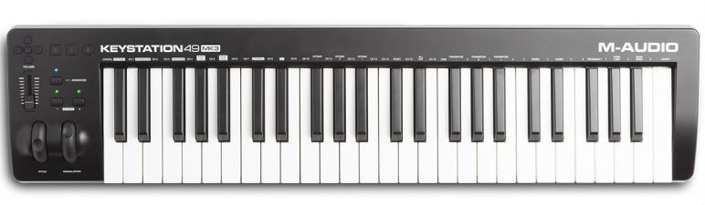 M-Audio Keystation 49 MK3 USB-MIDI клавиатура 4-октавная, 49 клавиш