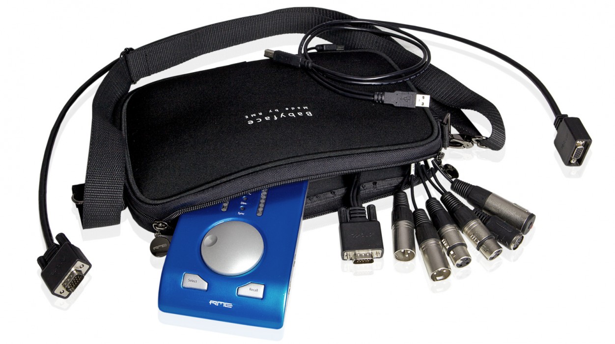 RME BabyFace Blue компактный аудио интерфейс