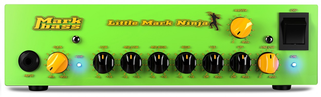 Markbass Little Mark Ninja усилитель басовый транзисторный, 1000 Вт @ 4 Ом, 500 Вт @ 8 Ом