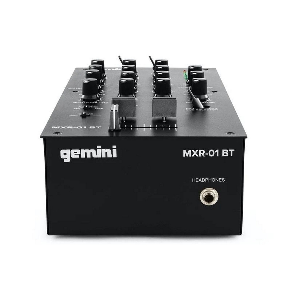 Gemini MXR-01BT  2х канальный DJ микшер с Bluetooth