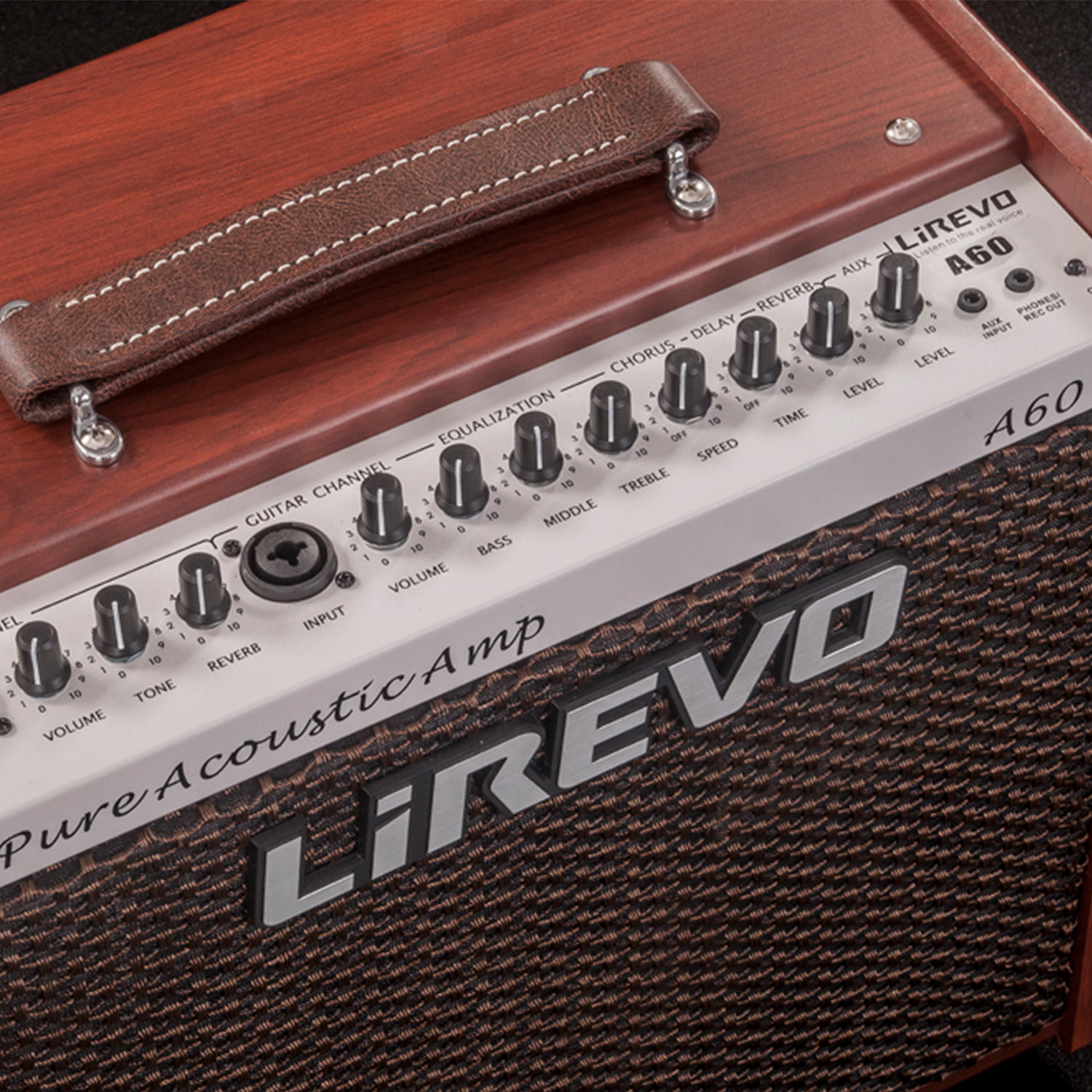 LiRevo A60  комбоусилитель для акустической гитары 60 Вт