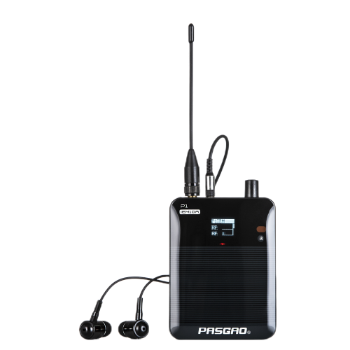 Pasgao P1-IEM10 стереосистема персонального мониторинга аналоговая (650-675МГц)