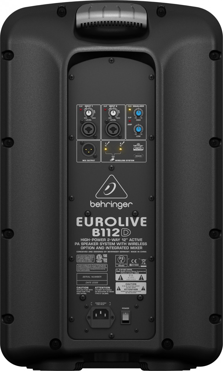 Behringer B112D Eurolive активная акустическая система