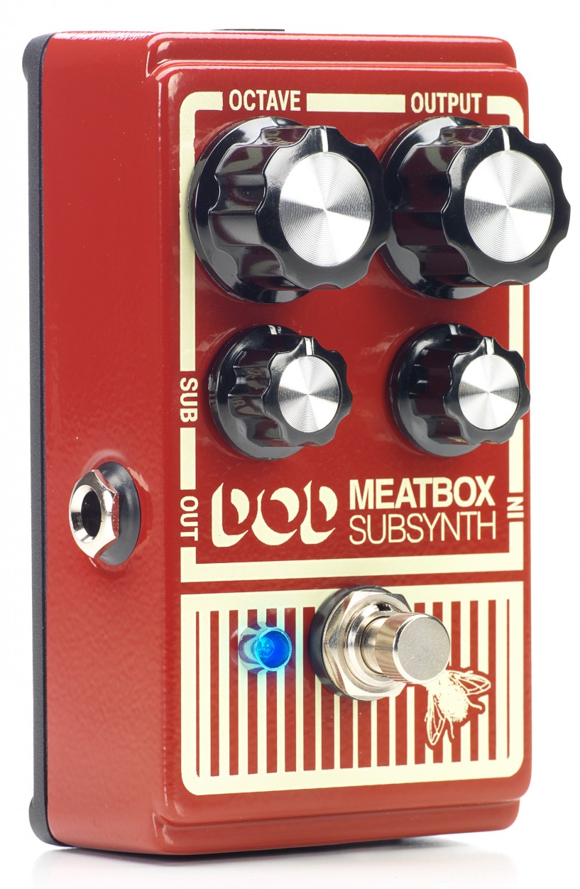 DOD Meatbox гитарная педаль синтезатор суб-гармоник для бас-гитар