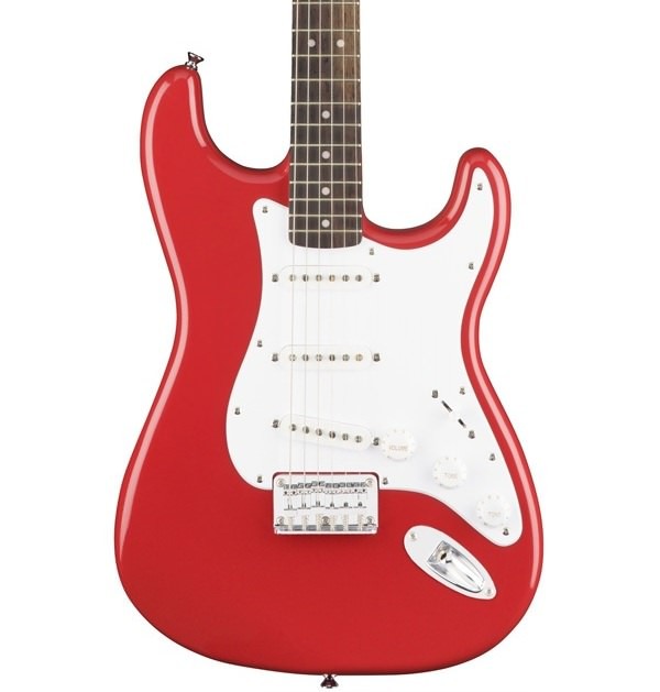 Fender Squier Bullet Strat HT FRD электрогитара, цвет красный