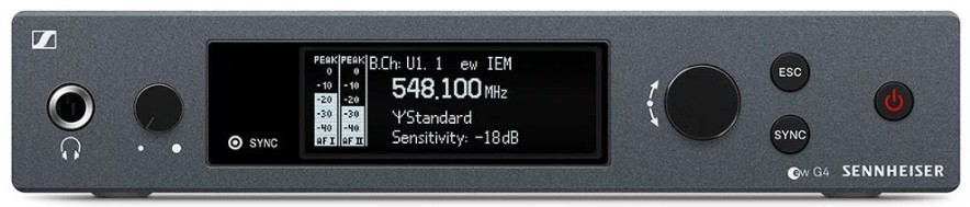 Sennheiser EW IEM G4-A1 система беспроводного мониторинга, рабочие частоты 470 - 516 МГц