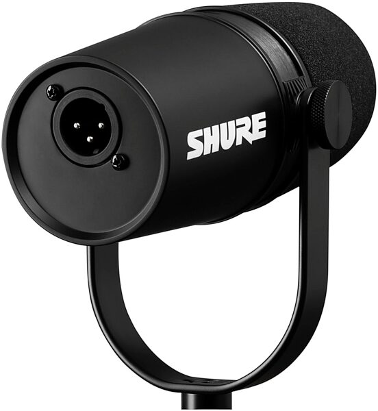 Shure MV7X  динамический кардиоидный микрофон с большой диафрагмой для вокала/подкастов, цвет черный