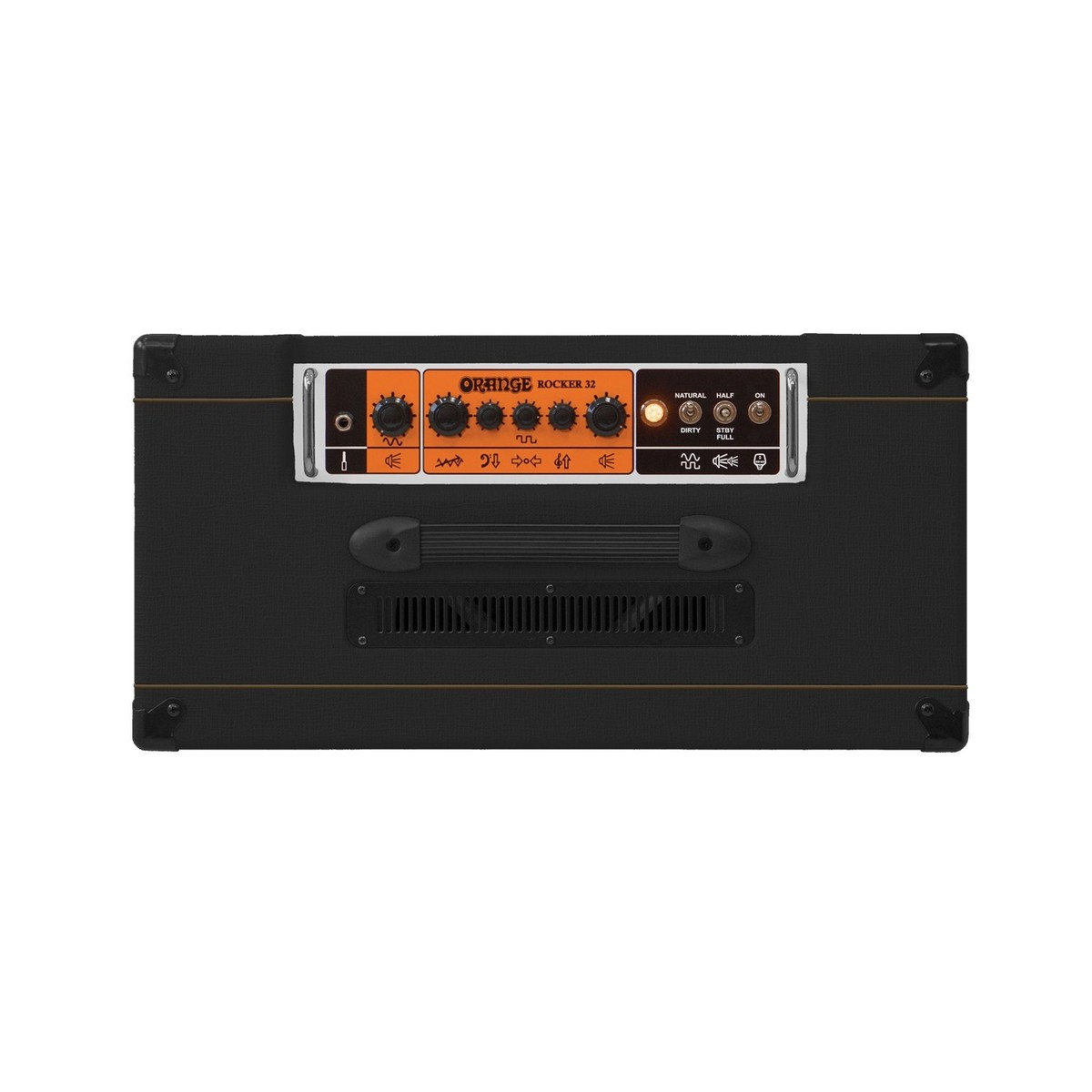 Orange Rocker 32 BK  комбо гитарный ламповый, 30Вт, 2х10", 2 канала, черный
