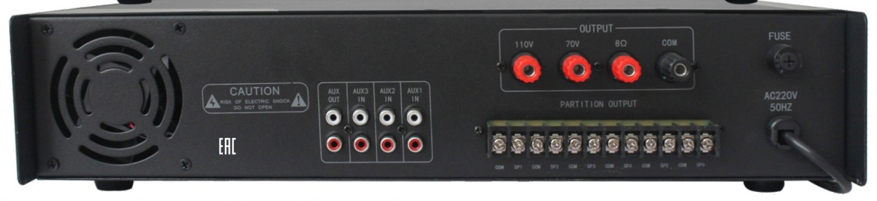 SVS Audiotechnik STA-120 микшер-усилитель, 120 Вт