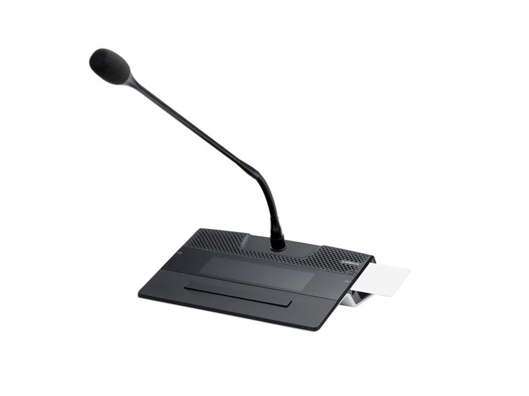 Televic Confidea Flex  универсальный настольный микрофонный пульт делегата/председателя Flex с сенсорным экраном