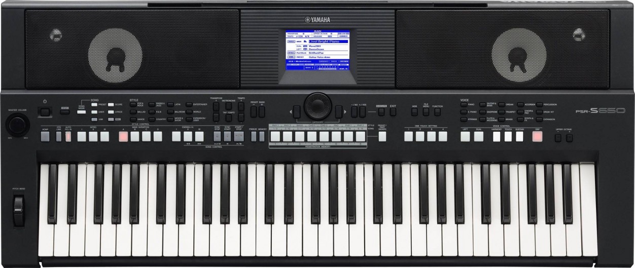 Yamaha PSR-S650 синтезатор с автоаккомпанементом, 61 клавиша