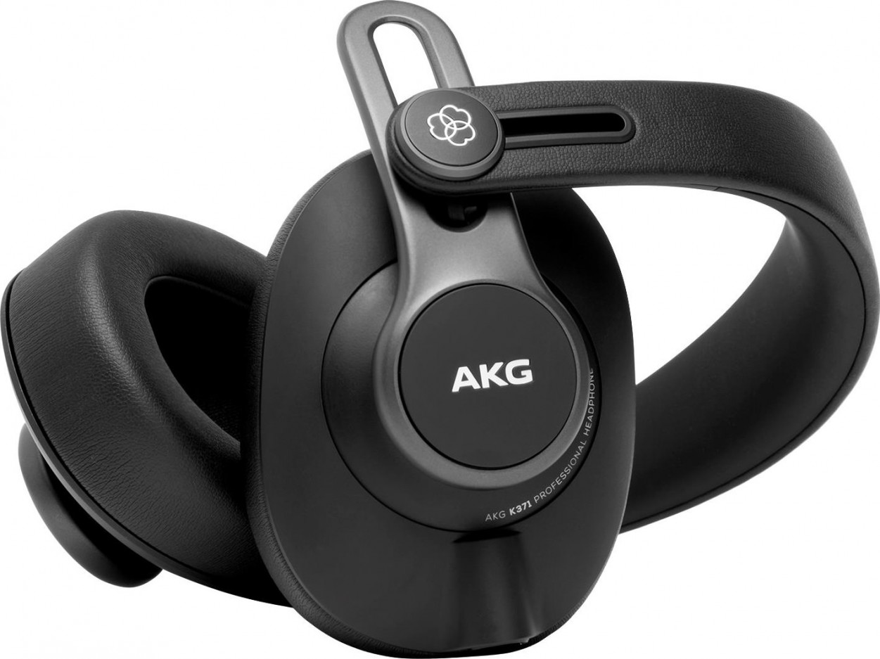 AKG K371-BT закрытые студийные наушники, цвет черный