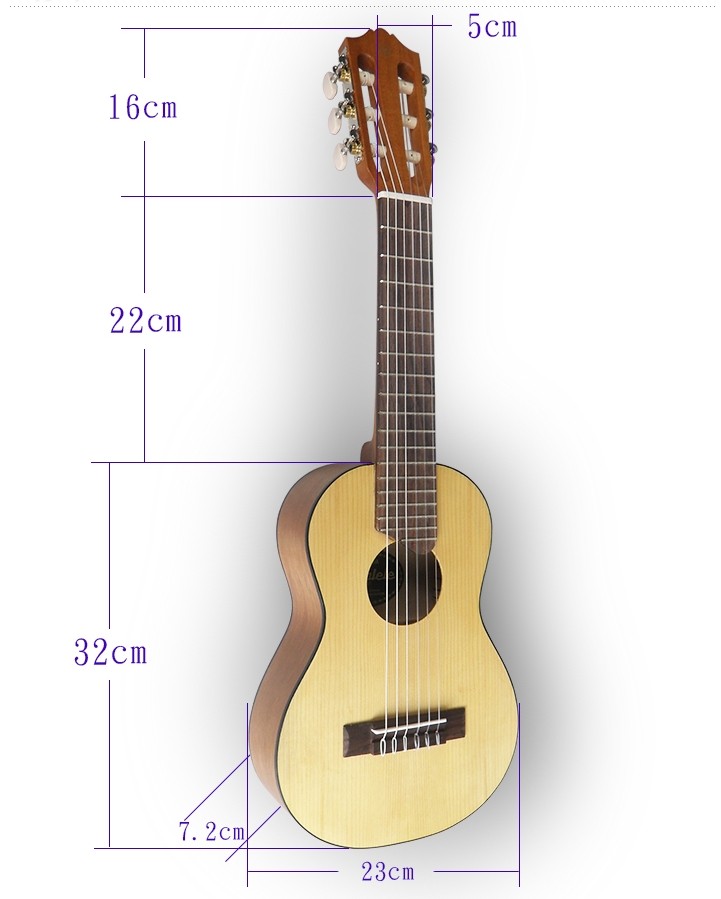 Yamaha GL1 гавайская гитара (укулеле)