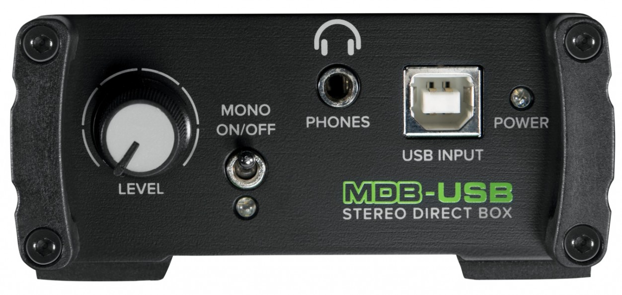 Mackie MDB-USB стерео директ бокс со встроенным USB интерфейсом