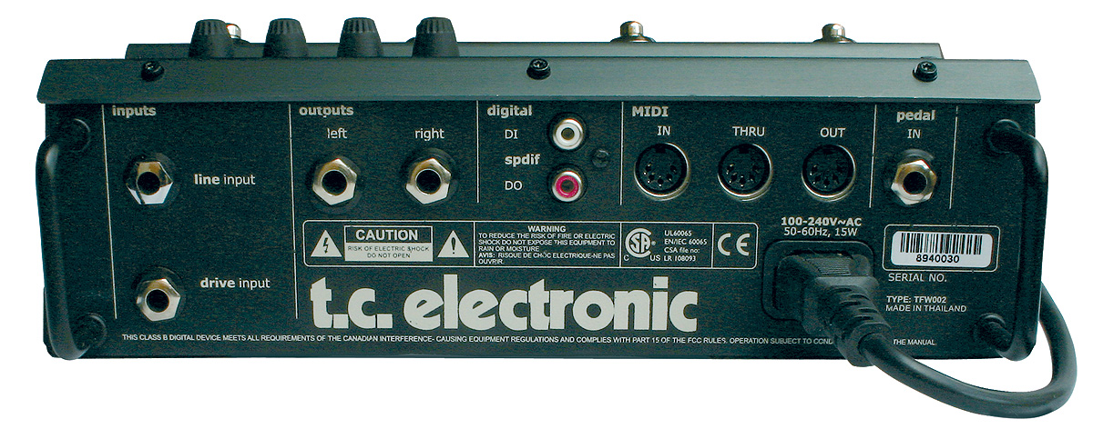 TC Electronic Nova System напольный гитарный процессор эффектов