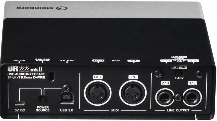 Steinberg UR22 MKII звуковой USB интерфейс