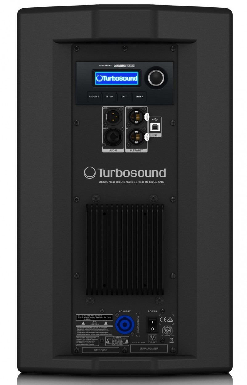 Turbosound NuQ82-AN акустическая система активная, цвет черный