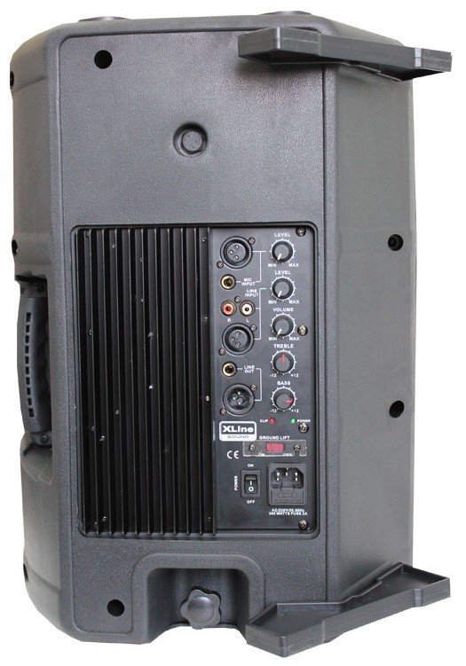 Xline XL10A акустическая система активная, 10" + 1.35", 300/600 Вт, цвет черный
