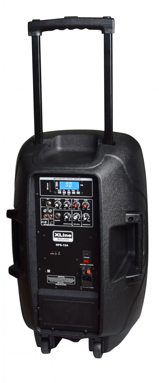 XLine NPS-12A  акустическая система активная двухполосная с USB/SD/Bluetooth/FM, 50 Вт