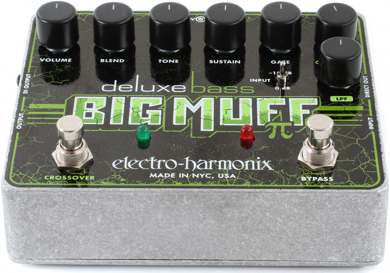 Electro-Harmonix Deluxe Bass Big Muff PI педаль эффектов Distortion/ Sustainer для бас-гитар