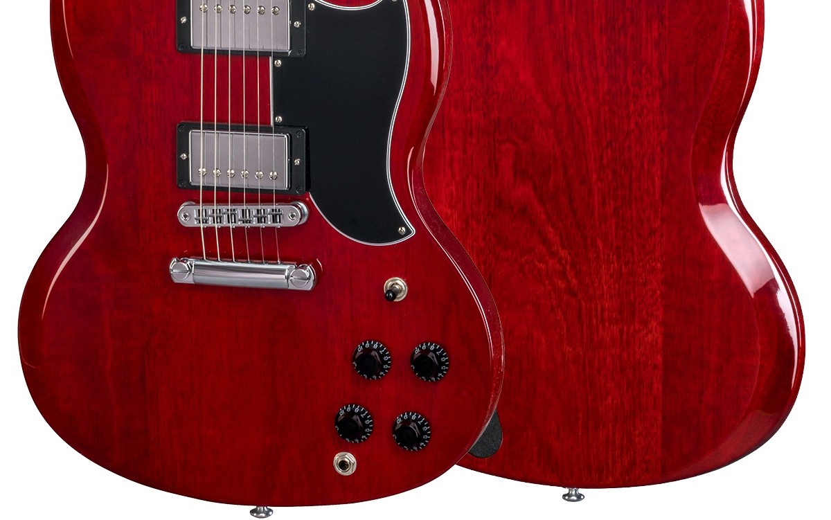 Gibson SG Standard 2018 Heritage Cherry электрогитара, цвет вишневый, кейс