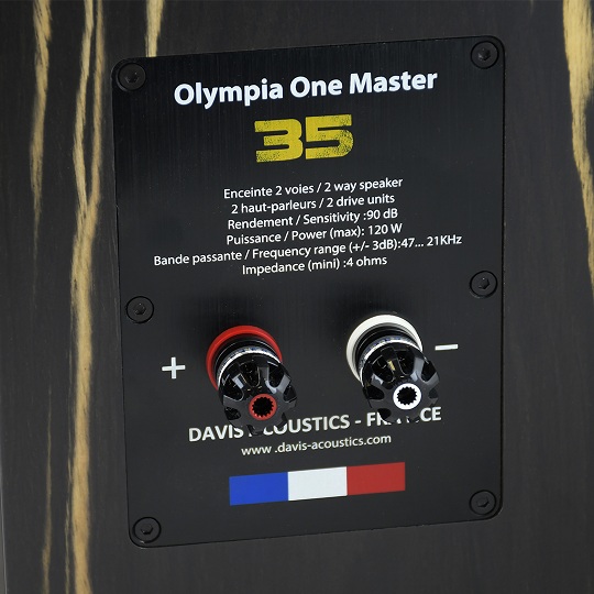 Davis Acoustics Olympia One Master 35 Ebony студийный монитор, цвет черный