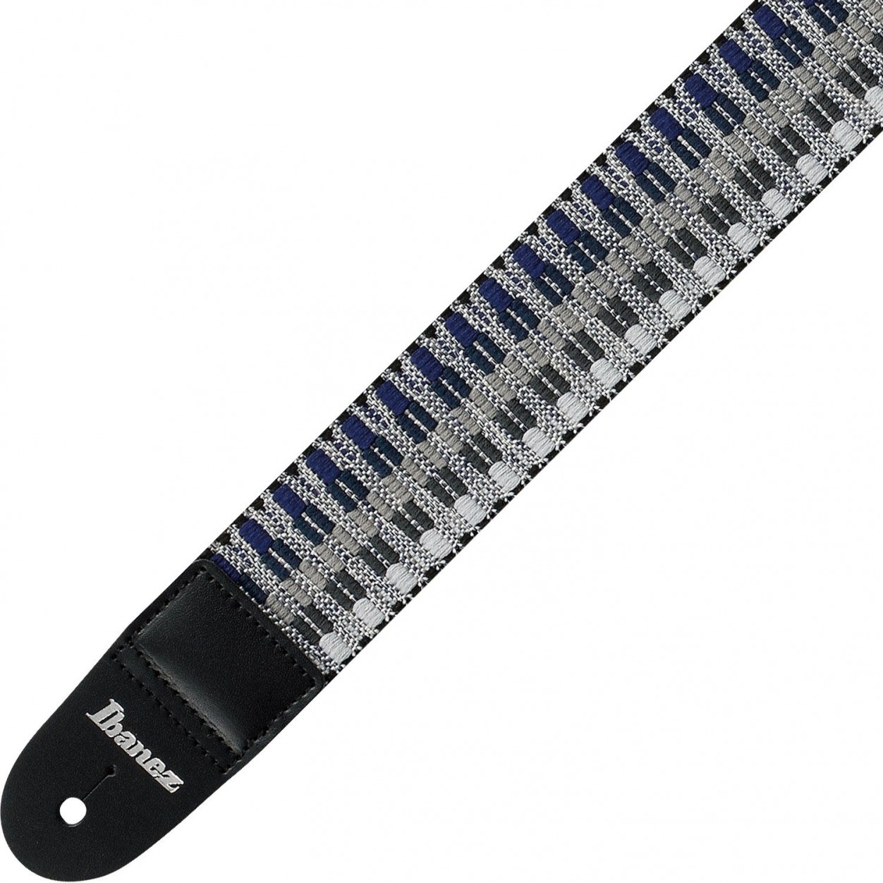 Ibanez GSB50-C3 плетеный гитарный ремень, цвет серый
