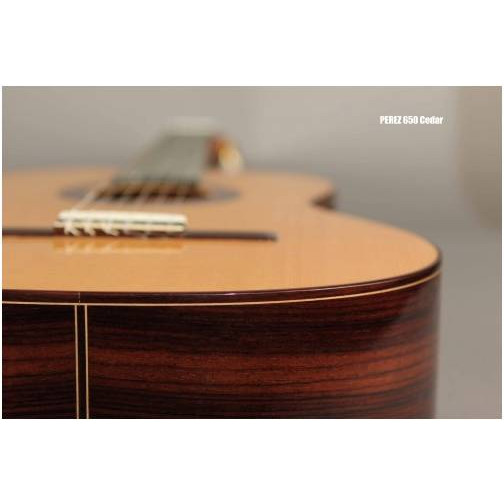 Perez 640 Spruce клаccическая гитара, верх-Solid немецкая ель, корпус-индийский палисандр