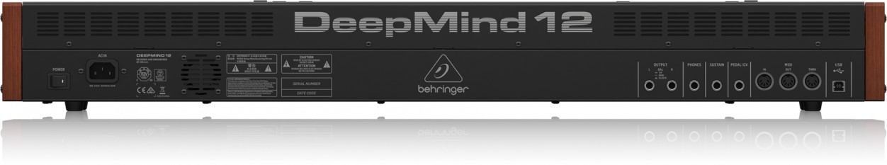 Behringer Deepmind 12 синтезатор, эмуляция аналога, 49 клавиш