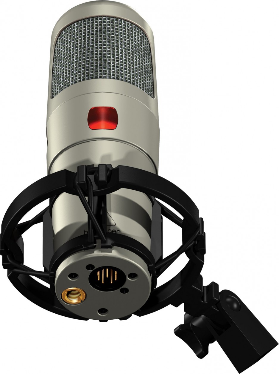 Behringer T-1 Studio Condenser Microphone ламповый студийный конденсаторный микрофон