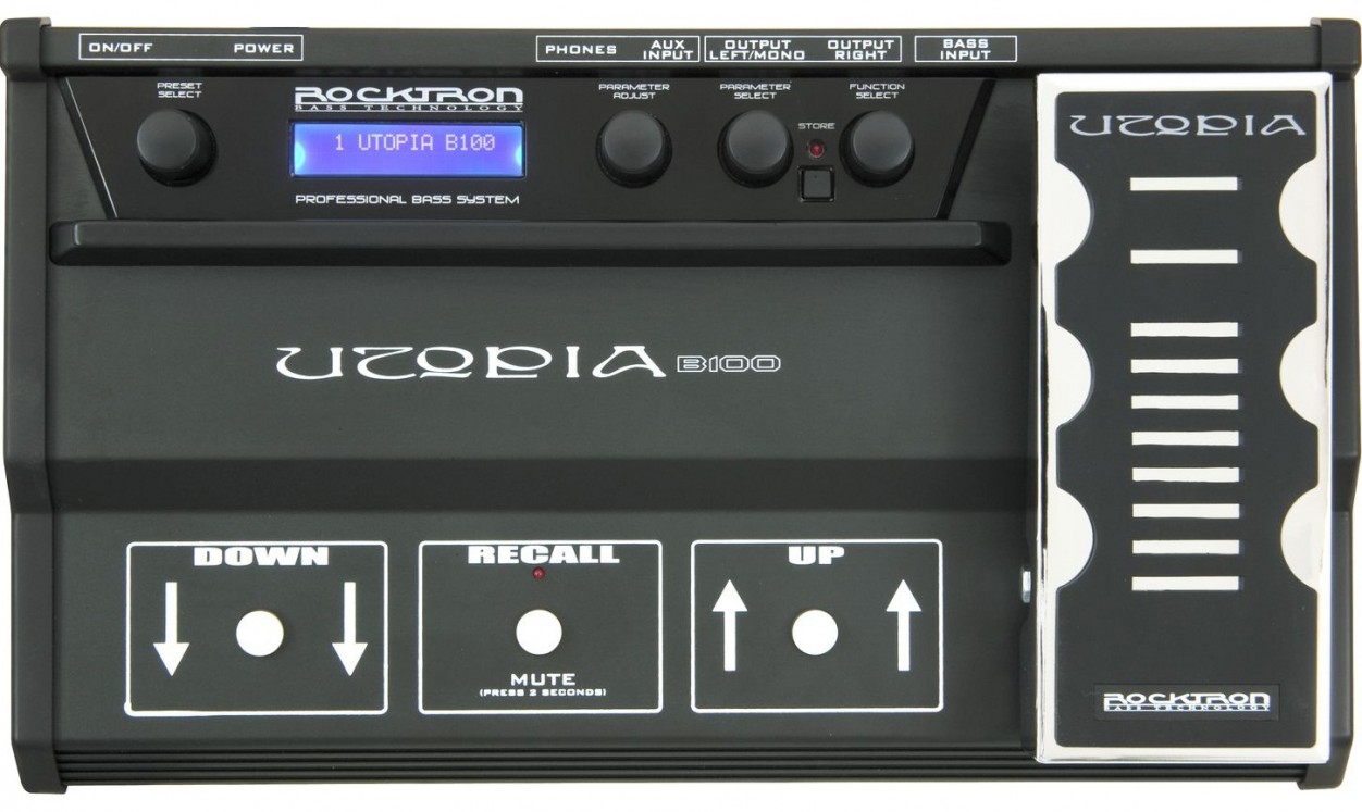 Rocktron Utopia B100 напольный процессор для бас-гитары
