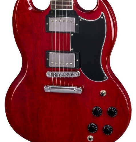 Gibson SG Standard 2018 Heritage Cherry электрогитара, цвет вишневый, кейс