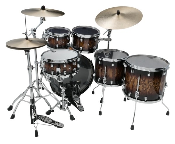 Tama WBS52RZS-MBR Starclassic Walnut/Birch ударная установка из 5-ти барабанов, цвет коричневый бёрст