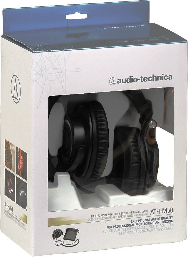 Audio-Technica ATH-M50 студийные мониторные наушники