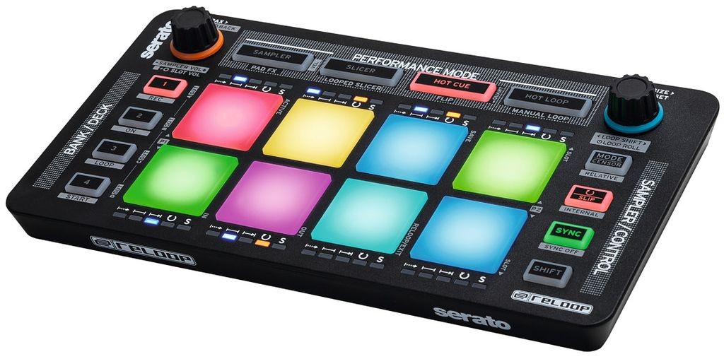 Reloop Neon  контроллер для программы Serato DJ с уникальным набором функций
