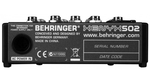 Behringer Xenyx 502 компактный микшерный пульт