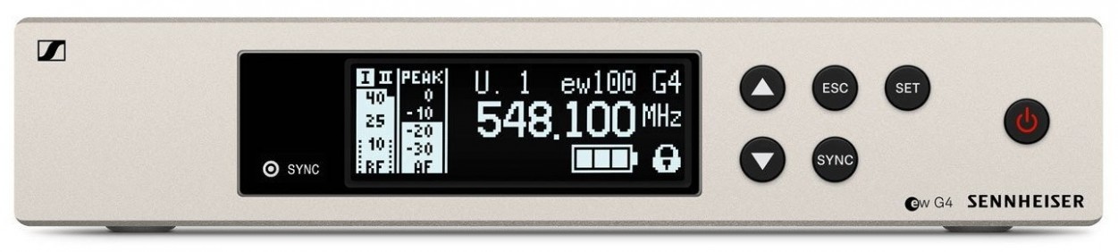 Sennheiser EW 100 G4-ME3-A головная радиосистема серии G4 Evolution 100 UHF (516-558 МГц)