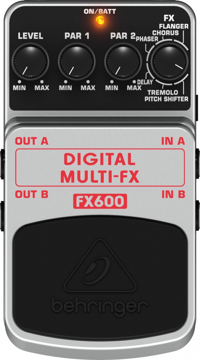 Behringer FX600 Digital Multi-FX педаль цифровых стерео мультиэффектов