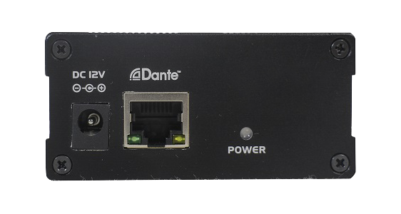 Prestel ADP-44 конвертер для подключения к аудиосети Dante, 4 входа, 4 выхода, PoE