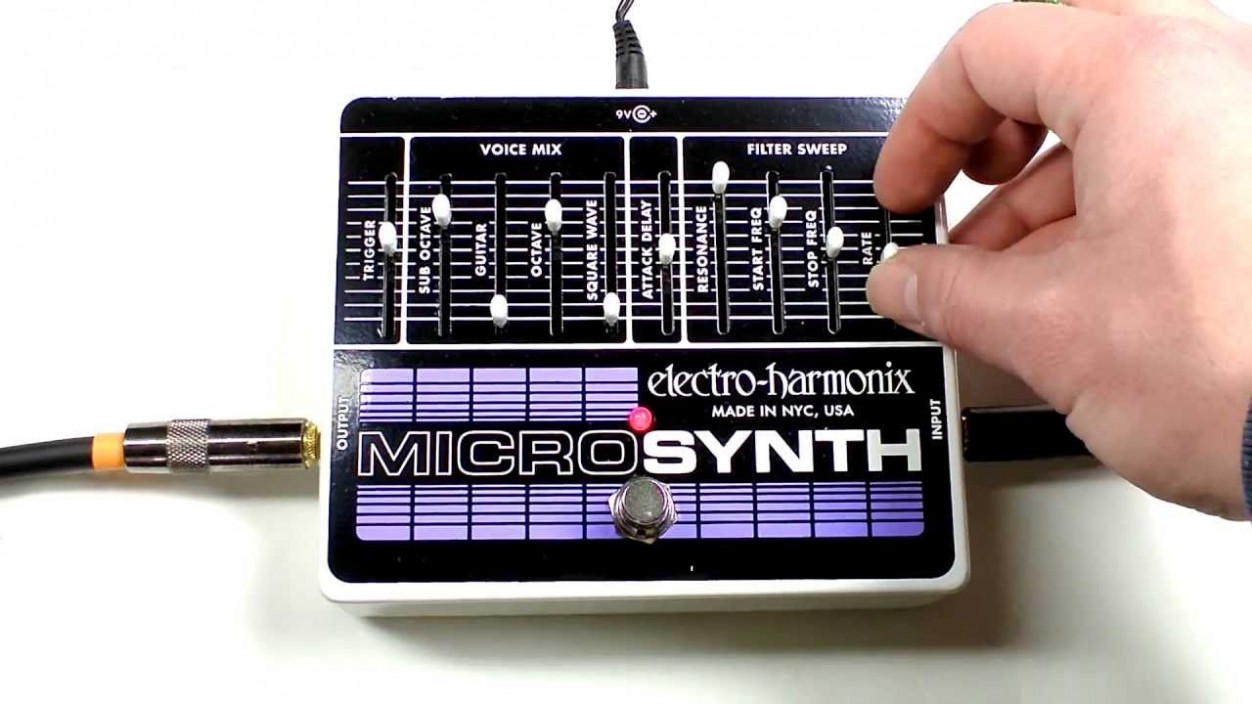Electro-Harmonix Micro Synth аналоговый гитарный синтезатор