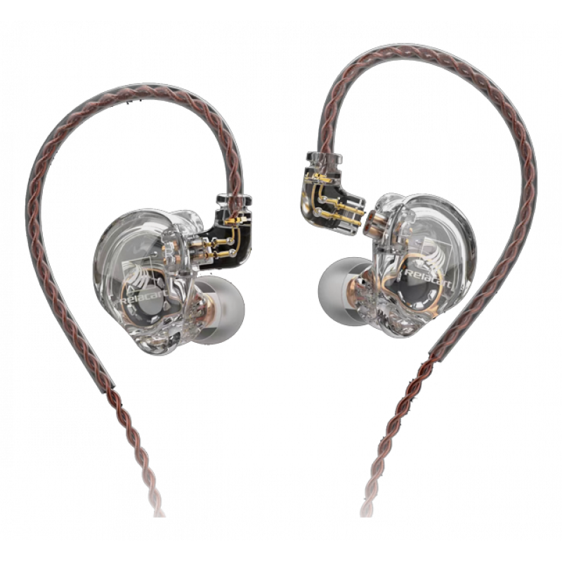 Relacart EA-225 наушники In-Ear Headphones, цвет прозрачный
